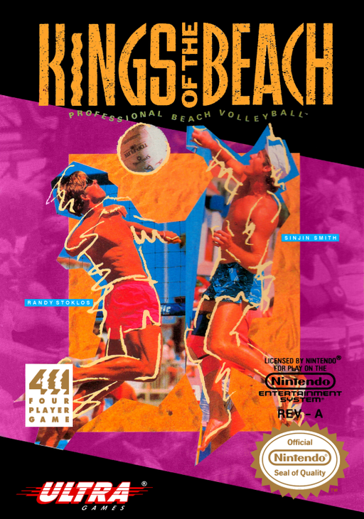 Kings of the Beach - Professional Beach Volleyball (USA) box art